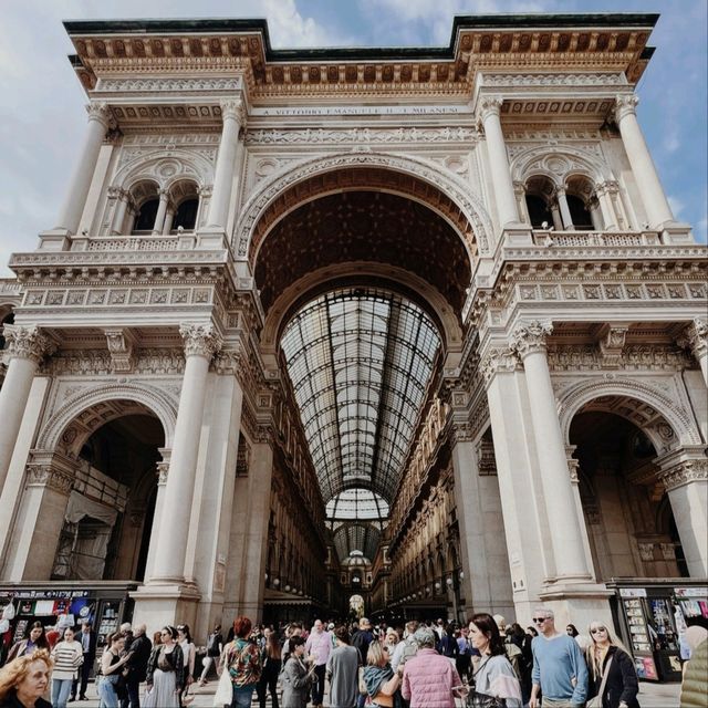 The Galleria Vittorio Emanuele II, Italy