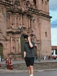 จตุรัสกลางเมือง Cusco ประเทศเปรู 