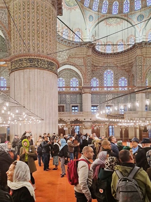 The Majestic Blue Mosque in Istanbul