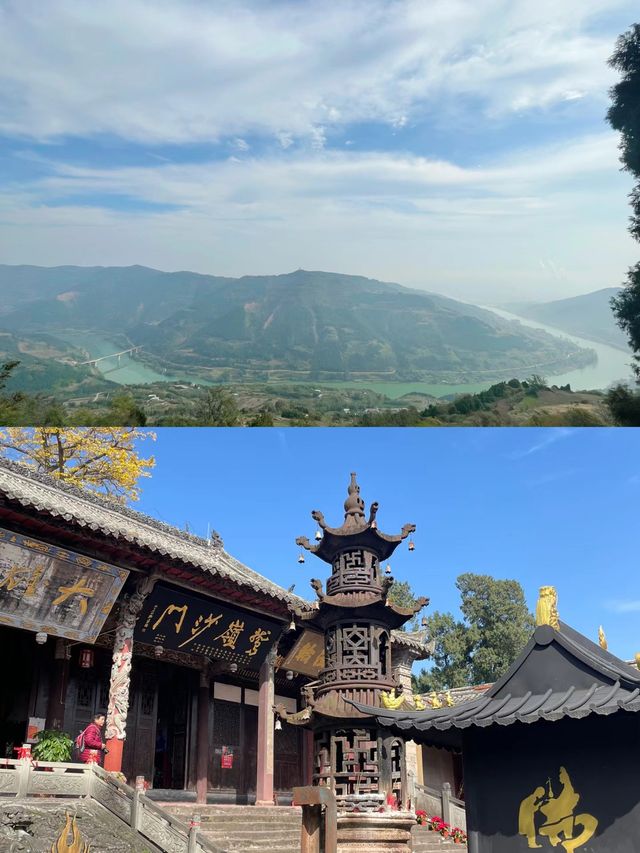 成都一座寺一座城。