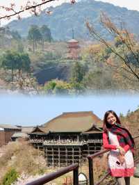 Morning Splendor at Kiyomizu-dera: Beauty Amidst the Crowds