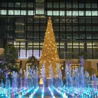 Christmas during in hot sweaty weather at one Bangkok 