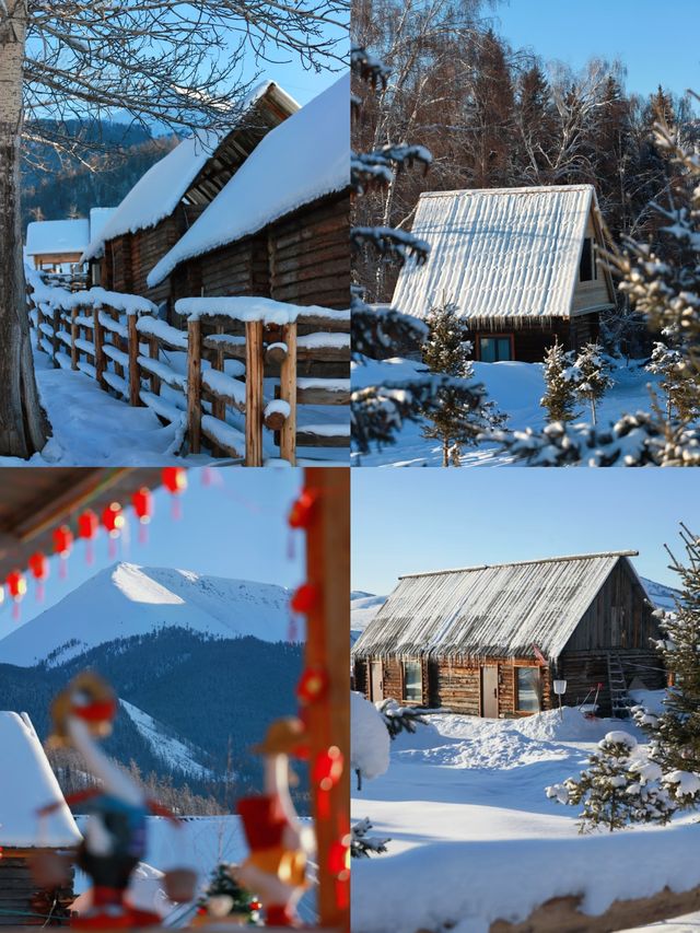 冬日白哈巴風景區，邂逅冰雪童話