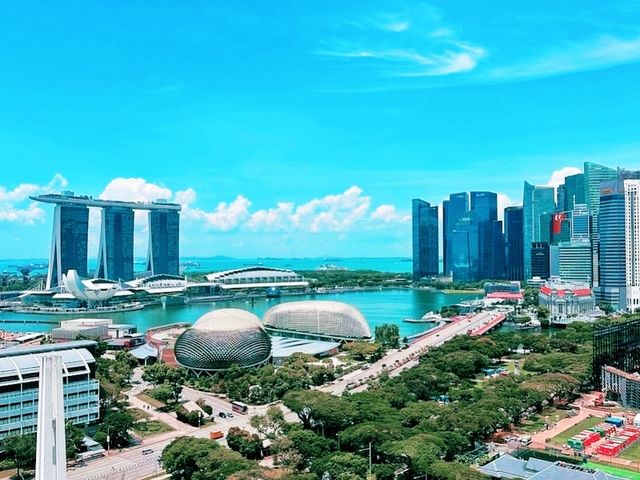 🏙️ Views of Marina Bay at Fairmont Singapore 