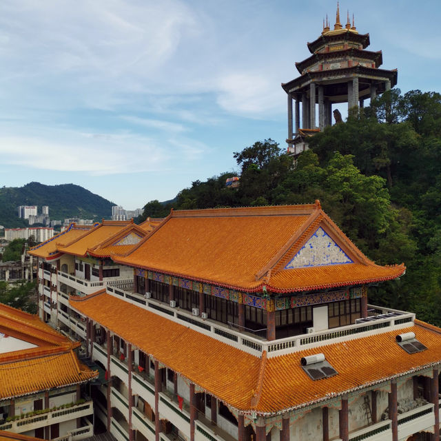 Famous temple in Penang