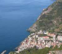 意大利語-Cinque Terre。