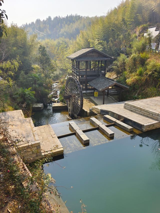 大黃山的一顆靈珠——靈山古村落