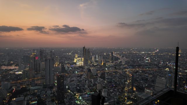 泰國曼谷打卡 | 王權大廈：絕美日落與夜景推薦