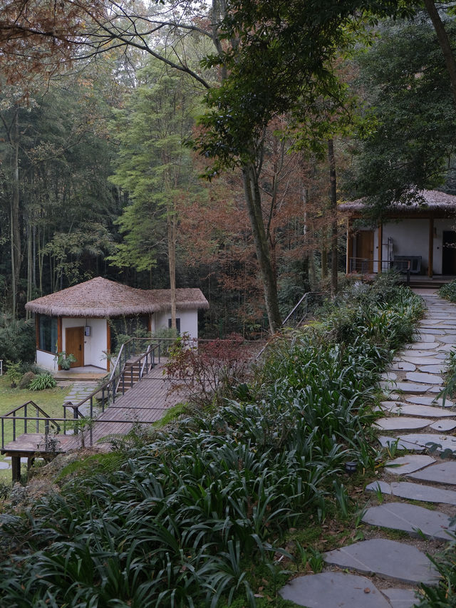 是成都不是京都！青城山中式庭院私湯