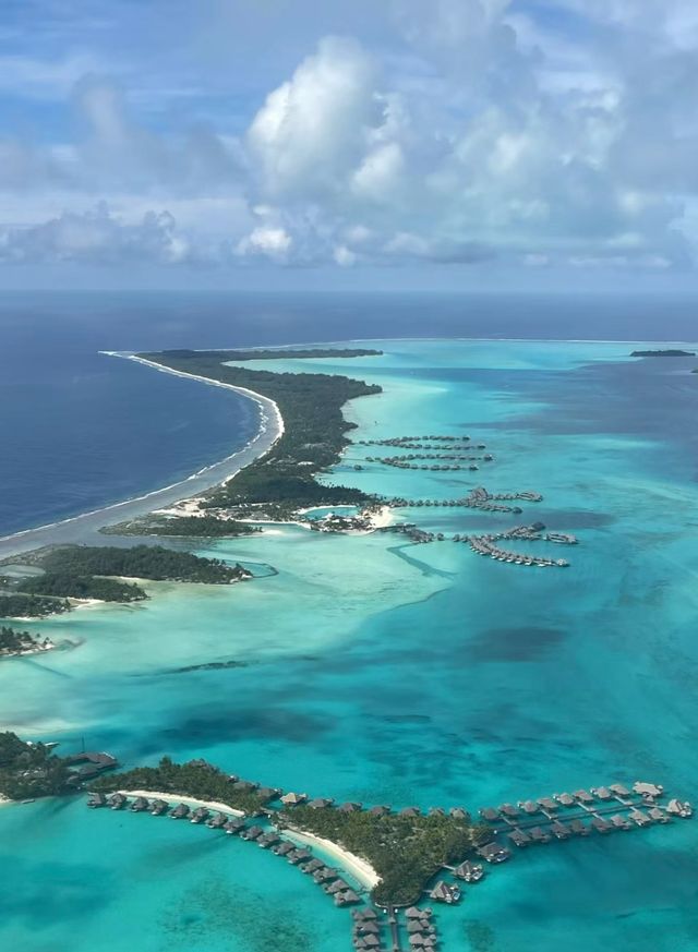 大溪地 - 波拉波拉，不愧是海島天花板。