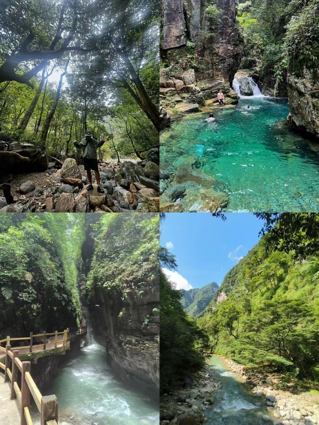 萬盛黑山谷南門進北門出一日遊攻略