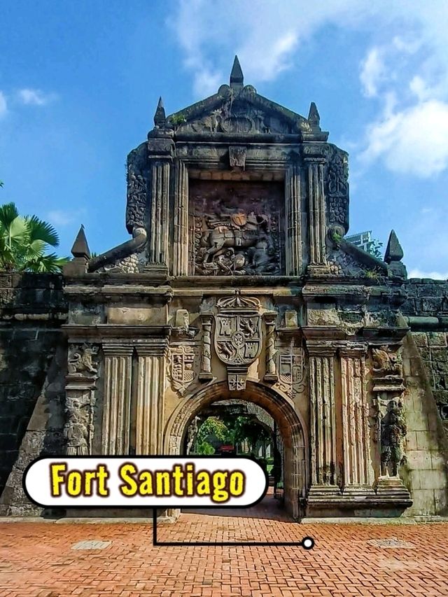 Fort Santiago, one of the most important historical sites in Manila.