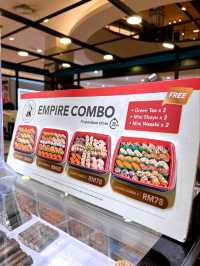 Affordable & Delicious Empire Sushi at Aeon Tebrau 