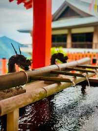 熊野那智大社⛩️美しい朱塗りの社殿は観ないと損✨数ある駐車場は何処を選ぶ⁉️駐車場マップ付き