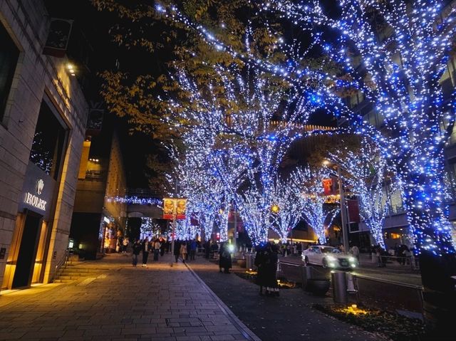 The magical illumination at Ropponggi Hills at Keyakizaka