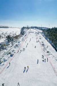 冬日餘村的正確打開方式，一定是滑雪