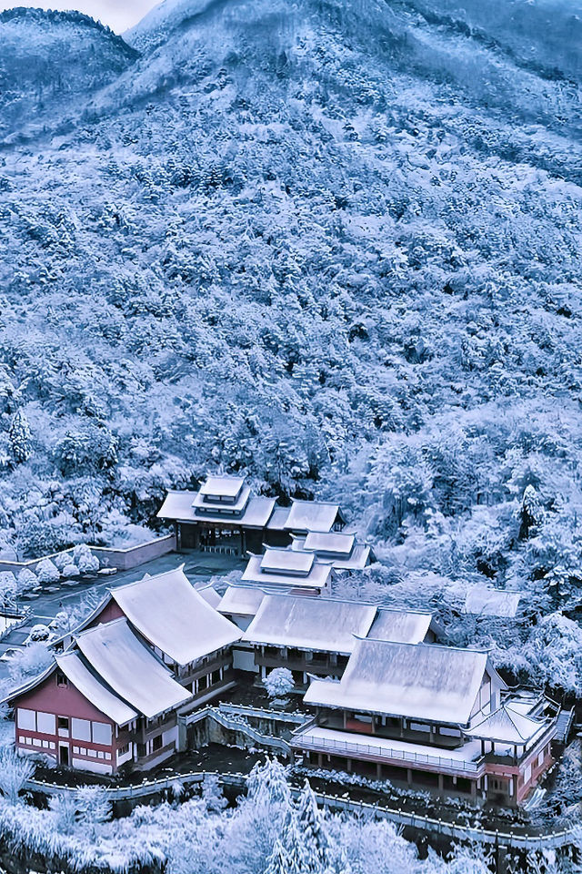 不是童話！是重慶！雪一落這裡就美成了詩