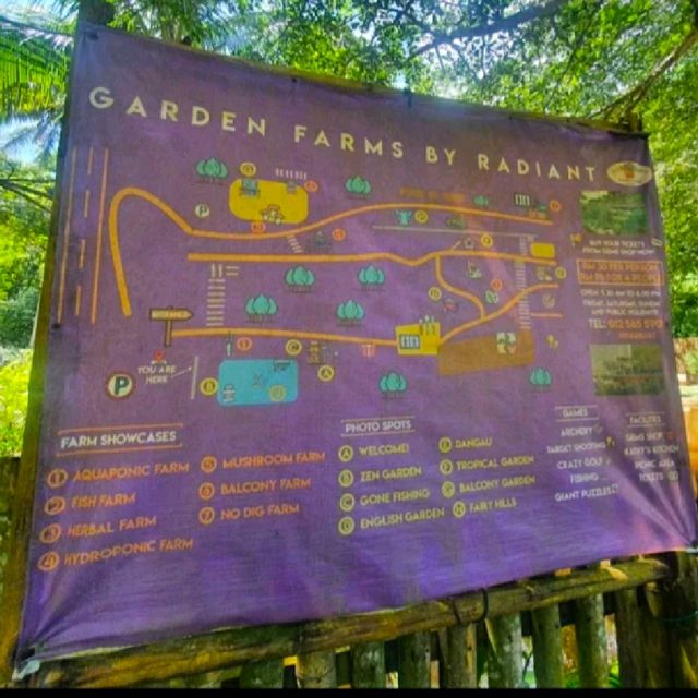 GETAWAY TO THE GARDEN FARMS!