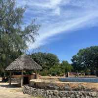 The old tortoise sanctuary in Zanzibar 