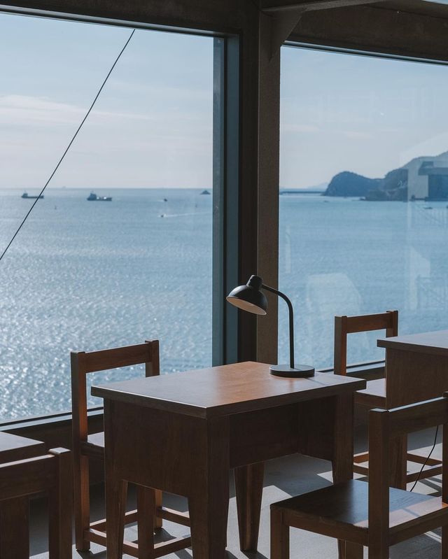 Discover Busan's Top-Ranked Seaside Café!