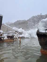 北海道最舒服的雪景天然溫泉了！！