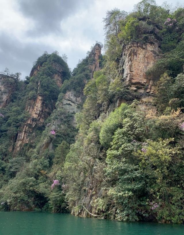 湖南省張家界寶峰湖景區‖山中有湖