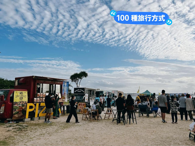 沖繩美國村花火 定期放映 日本沖繩之旅