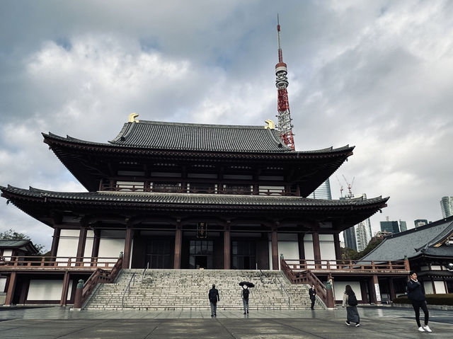 🇯🇵 Zojoji Temple: A Blend of Tradition and Modernity