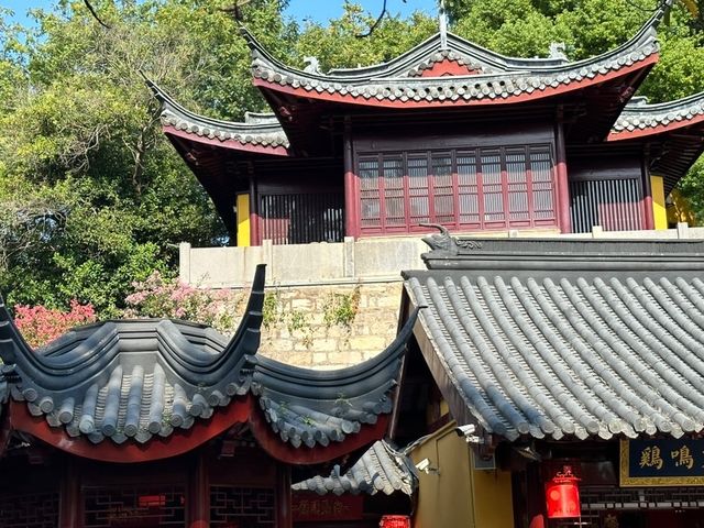 秋天到南京市雞鳴寺景區旅遊攻略。