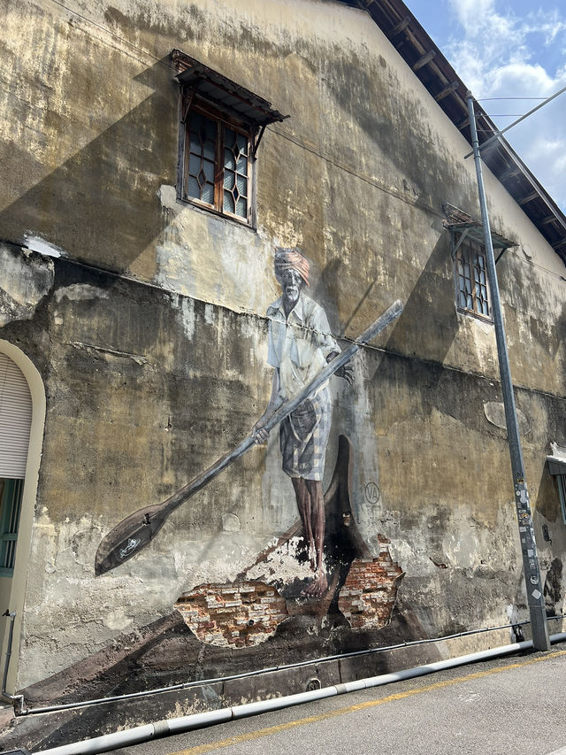 Exploring the Street Art in Penang, Malaysia 🇲🇾