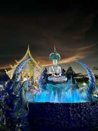 📍Wat Rong Suea Ten (Blue Temple), Chiang Rai, Thailand