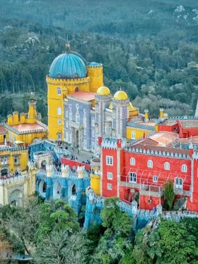 Portugal National Palace of Pena Castle 🏰 