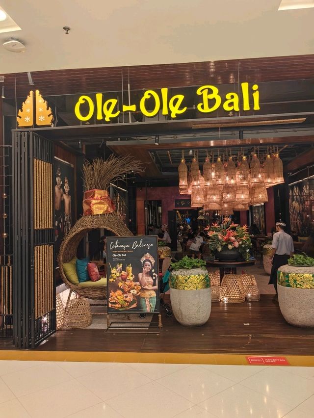 Balinese Cuisine in Sunway Pyramid