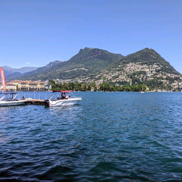 南阿爾卑斯山著名的度假勝地：盧加諾湖 Lake Lugano