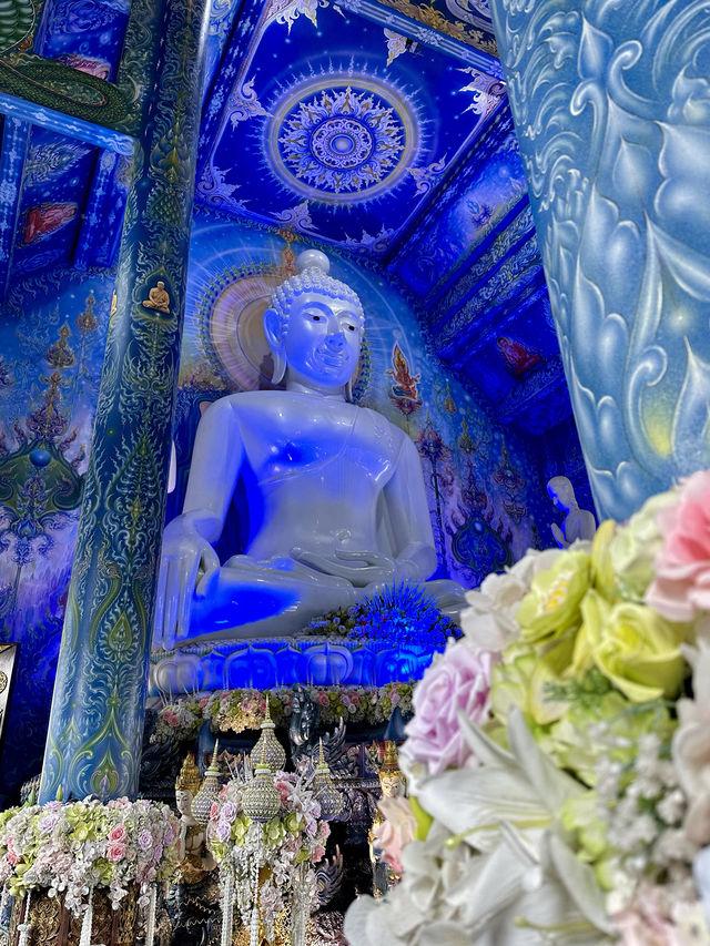 📍Wat Rong Suea Ten (Blue Temple), Chiang Rai, Thailand