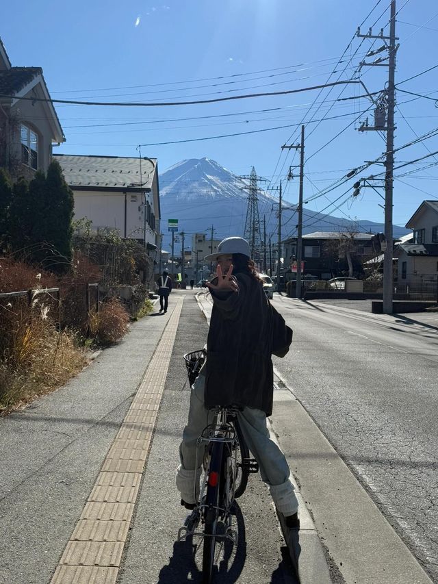 仿佛擁有了整片富士山！