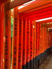 The Iconic Fushimi Inari Shrine in Kyoto ⛩️🦊🇯🇵