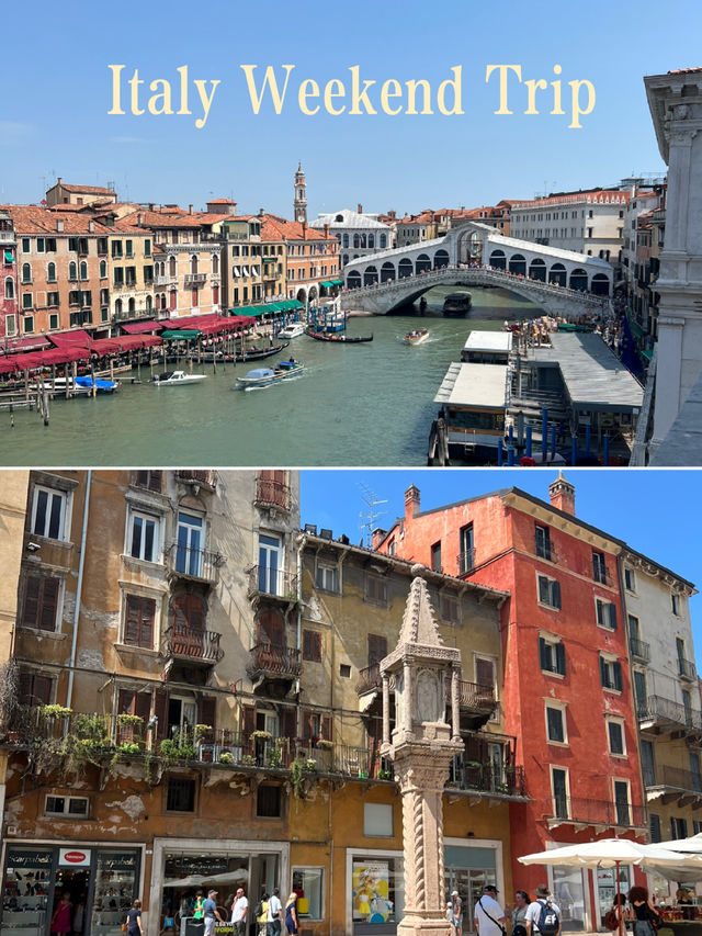 3 Day Italy Trip Itinerary: Venice & Verona 🇮🇹