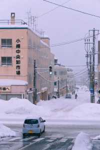 開盲盒的日本北海道冬季天氣📷