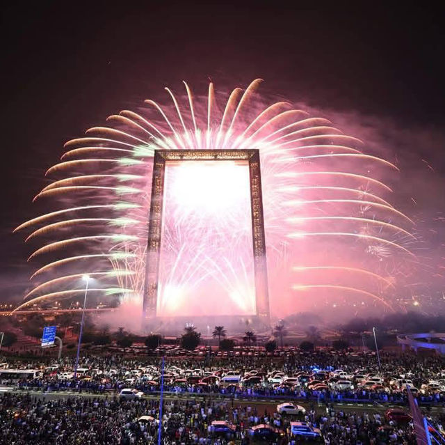 New year new in Dubai frame 