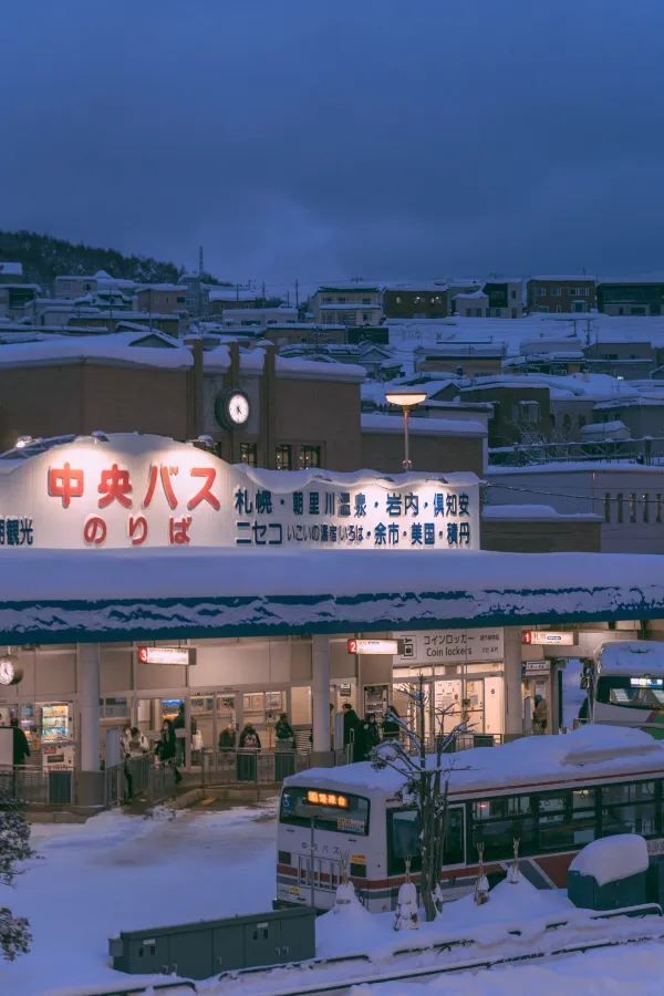 開盲盒的日本北海道冬季天氣📷