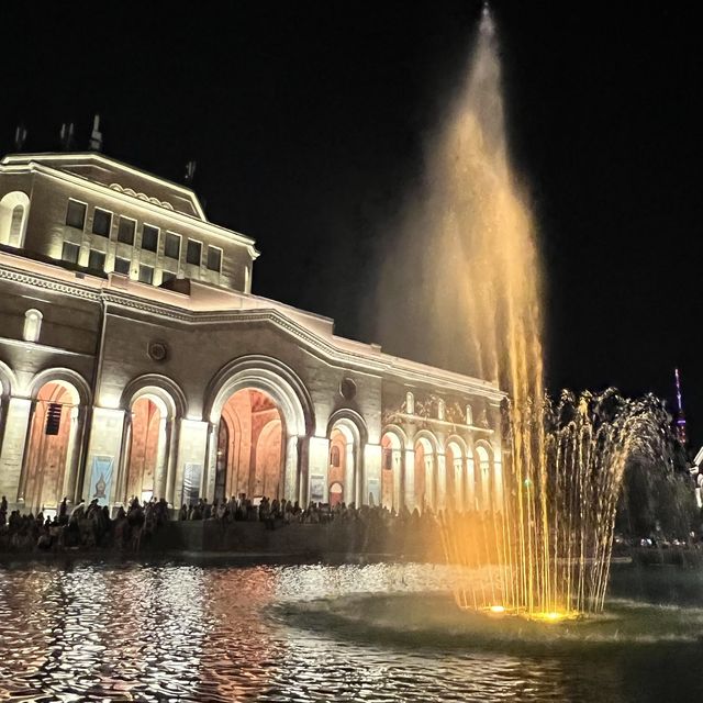 Charming city center of Yerevan