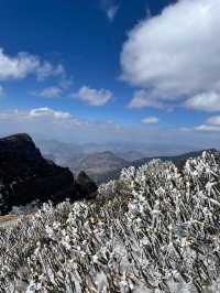 轎子雪山下雪了一日遊攻略放這裡了。