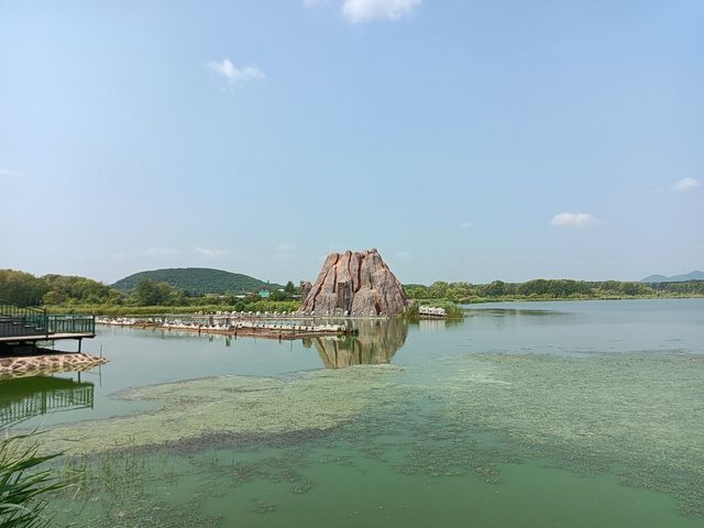 五大連池藥泉湖。