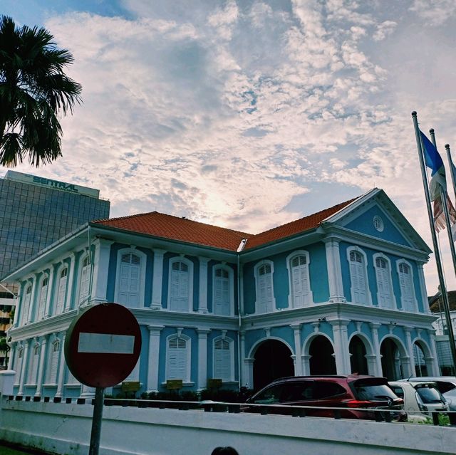 馬來西亞檳城喬治市著名海濱海角景點:舊關角仔Padang Kota Lama，超美海景，精美建築，適合打卡拍照📸