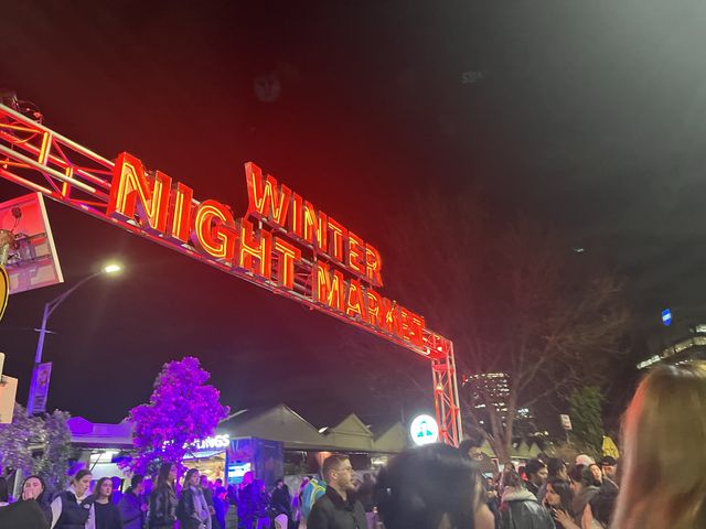 🇦🇺Melbourne | Winter Night Market 