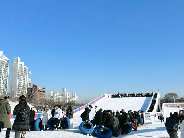 首爾市區就能玩雪！