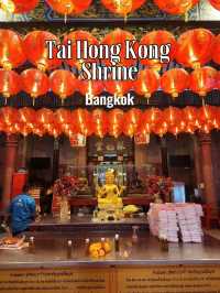 Exploring Tai Hong Kong Shrine in Bangkok China Town