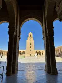  🕌 Discover the Great Mosque of Kairouan, Tunisia 🇹🇳 