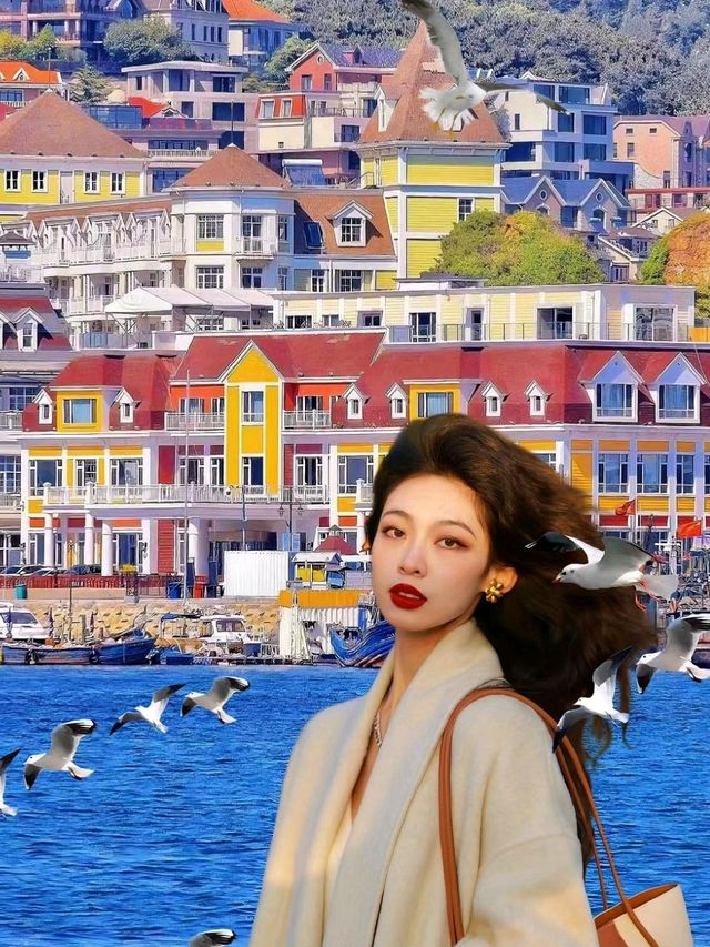 Beautiful scenery along the seaside in Dalian❤️🥰